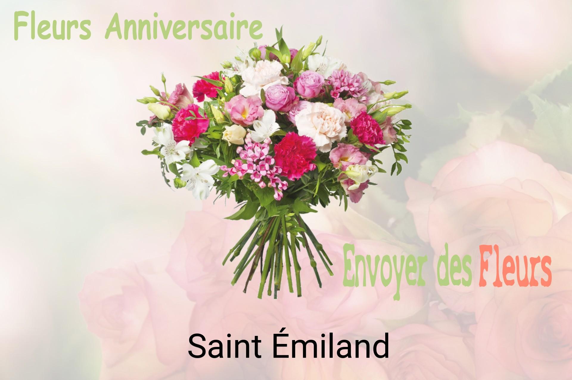 Bouquet de fleurs d’anniversaire livré à Saint-Émiland