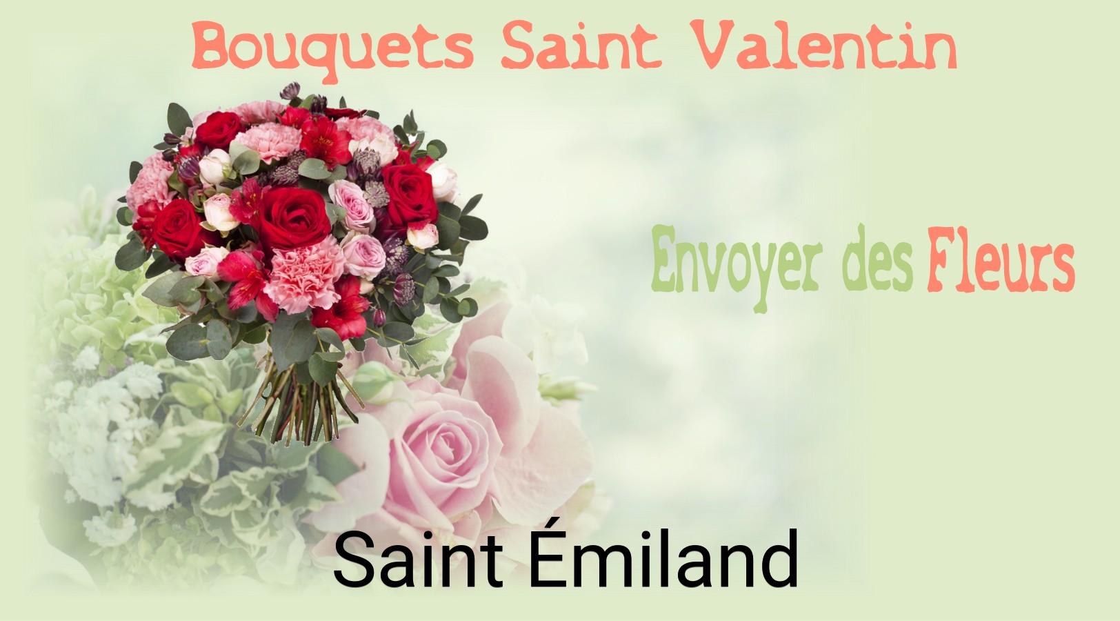 Roses de Saint-Valentin livrées à Saint-Émiland